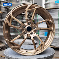 Para BMW-X1, Llantas DEAN FORGED DP194 de 17/18/19/20 Pulgadas, Bronce Pulido, Aleación de Aluminio 6061, Cinco Radios, ET OEM, Ligeras, Personalizadas, Nuevas