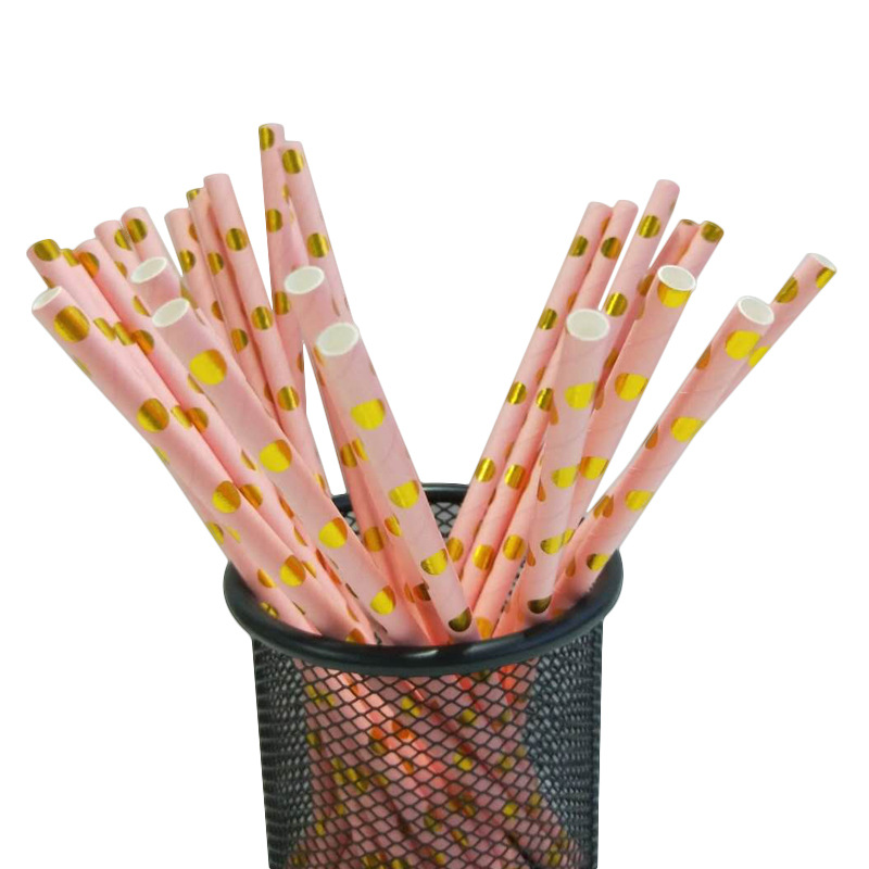 25 pailles en or rose