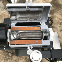 Machine à décortiquer les grains de café portable 220V, petit équipement de traitement du café