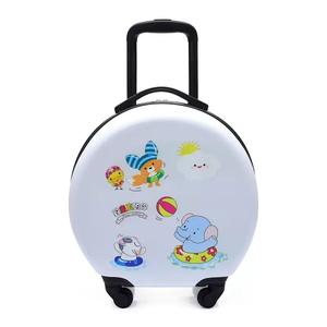 Petit mignon dessin animé moderne enfants bagages Portable Spinner roues Hardshell valise à roulettes bagage à main accessoire de voyage - Product Image 5