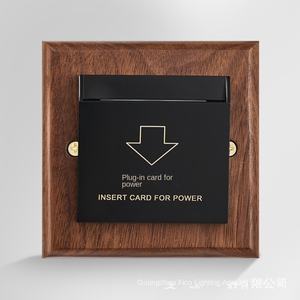 Interruptor de madera retro de alta calidad, palanca de doble Polo de 3 vías para control de velocidad del ventilador y atenuación de la luz - Product Image 5