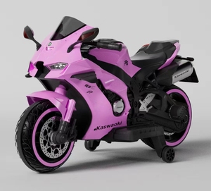 سيارة كهربائية 3 عجلات تعمل بالبطارية ولجنسيّ للأطفال 3-12 سنة بتصميم رائع مع عجلات بلاستيكية صغيرة - Product Image 3