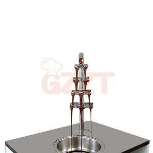 Fontaine de trempe au chocolat électrique commerciale de machine de casse-croûte 15KG à vendre fontaine de trempe au chocolat commerciale - Product Image 4