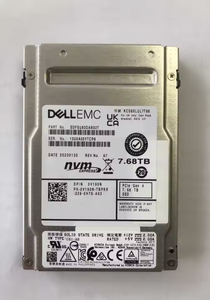 قرص صلب SSD جديد من EMC طراز Zero Runtime 0V190N بسعة 7.68 تيرابايت NVMe U.2 KCD6XLUL7T68 PCIe Gen4 0V190N V190N عالي الأداء للمؤسسات - Product Image 2