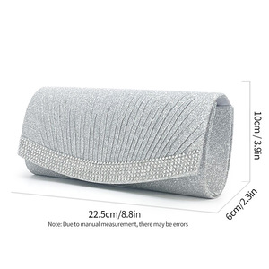 Bling Evening Bag Women Glitter Crossbody Shoulder Handbag Sparkly <b>Clutch</b> Bag <b>Wedding</b> Party Evening Purse - Product Image 6