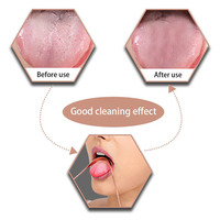 Nouveau gratte-langue en cuivre pur à 100 % de qualité supérieure, hygiénique, de qualité médicale, en forme de U, pour le nettoyage buccal et une haleine fraîche
