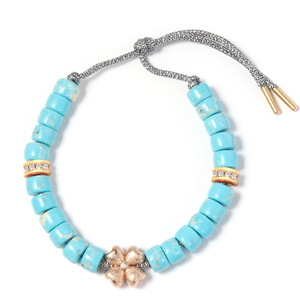 Cenda Forte perline bracciali con fiore fai da te bracciali Multi pietra fatta a mano bracciali <span class=keywords><strong>arcobaleno</strong></span> - Product Image 3