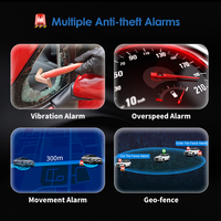 Mini Rastreador GPS Portátil, Recargable, con Batería de 1500mAh, Dispositivo de Rastreo Magnético Inalámbrico para Activos, Contenedores y Carga