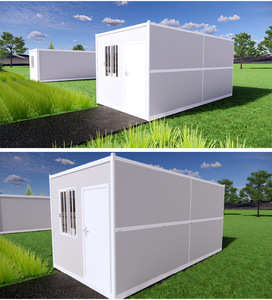 Hiện Đại 20ft Phẳng Gói Modular Thép Bằng Gỗ <span class=keywords><strong>Container</strong></span> Nhà Thiết Kế 2022 Với Bánh Sandwich Bảng Điều Chỉnh Cấu Trúc Cho Khách Sạn Trung Tâm Mua Sắm Và Nhà Vệ Sinh - Product Image 5