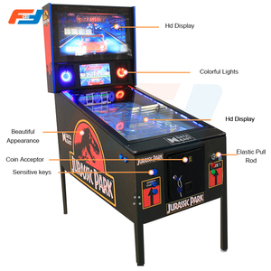 Chất lượng cao 4K 49 inch ảo pinball máy hoàn toàn thông tin phản hồi với solenoids và lật 1500 trò chơi đồng xu Pusher <span class=keywords><strong>Arcade</strong></span> - Product Image 5