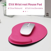Tapis de souris de dessin animé de couleur unie dessin animé poignet clavier en Silicone support de main belle 3D antidérapant tapis de souris de jeu personnalisé pour le bureau