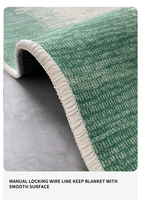 Tapis en peluche moelleux 8x10 pour salon et chambre à coucher motif d'échiquier avec boucle de texture tapis en polyester rembourré