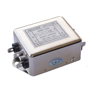 ตัวกรอง EMI อันโจว A2KL-10A 250VAC 10A โมดูลกรองสัญญาณรบกวนแบบคอมมอนโหมด - Product Image 1