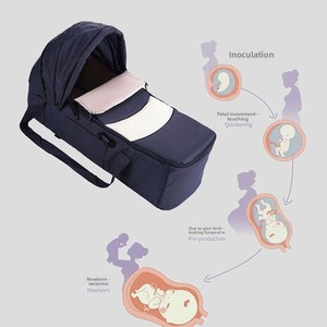 Lit de bébé pliable portable pour la sortie de la maternité et les voyages, lit léger et maniable avec sac de transport pour l'hôpital et la maison - Product Image 2