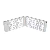 Nouveau clavier d'ordinateur portable pliable anti-déversement ambidextre, mini, sans fil 2,4 GHz, USB 3.0, à touches ciseaux, facile à transporter, ODM/OEM