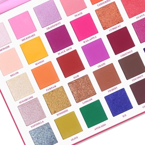 Ucanbe-paleta de sombra de ojos, 30 colores, pastel de fruta, maquillaje mate brillante - Product Image 5