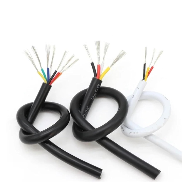 UL2464 24AWG Stranded Multi-Core Shielded Power Cable Flexible Signal Control Wire