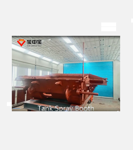 Fabricante de China BZB cabina de pulverización de pintura industrial personalizada cabina de pintura de tanque para pulverización de pintura de tren - Product Image 1