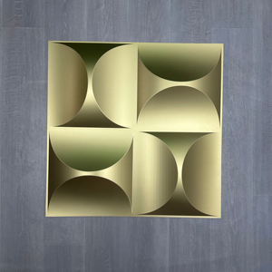 Precio barato buen servicio nuevo estilo interior decoración del hogar 3D pared Pvc Panel 500*1 500mm impermeable muestra gratis PVC 3D Panel de pared - Product Image 1