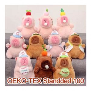 Peluche de Capibara, Juguete Antiestrés para Aliviar la Ansiedad, Juguete de Peluche Divertido para Jugar, Juguete Antiestrés de Capibaras - Product Image 2