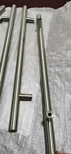 आधुनिक लंबे पुल का हैंडल स्टेनलेस स्टील ग्लास डोर हैंडल हाइलैंड ओम 102 एच प्रकार, ला मेनेजा डे ला प्यूर्टा - Product Image 2