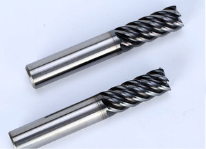 Fraise à queue <span class=keywords><strong>en</strong></span> carbure monobloc HRC65 à 6 cannelures, revêtement nano, <span class=keywords><strong>en</strong></span> acier au tungstène, pour usinage de finition de l'acier trempé/acier pour <span class=keywords><strong>moules</strong></span> CNC - Product Image 5
