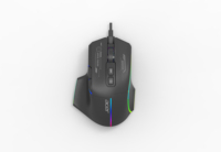 Acer OMW950 Ratón óptico gaming con cable USB, 8 botones, 7200 DPI, luz RGB, ergonómico y programable, para ambas manos, cable