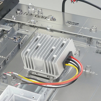 Convertisseur régulateur de tension DC/DC 240W monophasé, efficacité 90%, pour bandes LED et moteurs industriels, entrée 9-36V, sortie 12V 20A