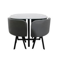 Table de salle à manger moderne simple et solide pour petite maison nordique table de salle à manger extensible en bois table et chaise rondes chinoises