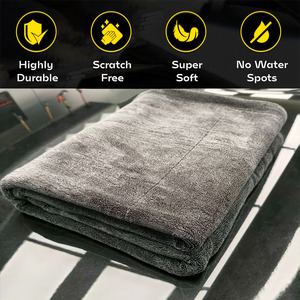 OEM Tùy Chỉnh <span class=keywords><strong>Twist</strong></span> Dệt Khô Khăn Cao GSM Cho Chuyên Nghiệp Tự Động Chi Tiết Không Có Swirl Đánh Dấu Nanoweave Khô Khăn - Product Image 5