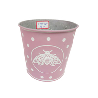 Pot de fleur motif insecte personnalisé Logo en relief Vase porte-fleurs rustique Production de pépinière de fleurs