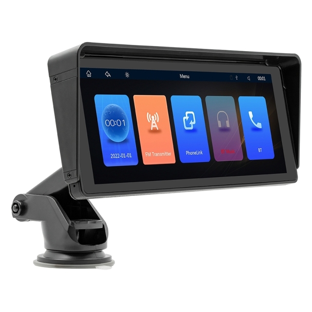 Top-Ranked B5313 Portable Car MP3/MP4/MP5 Music Video Player 10.26 Inch WAV Audio Format Supports CarPlay/Android Auto Rear View