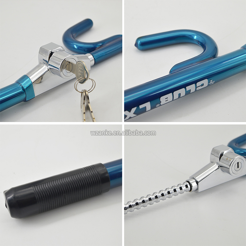 Universal Steering Wheel Lock - Heavy Duty Anti-Theft Vehicle Security Clamp | Haodele AK6111