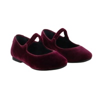 Choozii professionnel en gros velours coréen enfant en bas âge chaussures fille élastique princesse chaussures pour enfants
