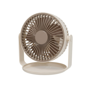 Ventilateur de bureau USB avec 3 vitesses réglables, mini ventilateur portable pour la maison et le bureau - Product Image 2