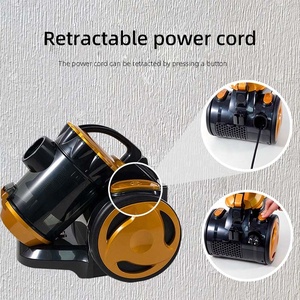 เครื่องดูดฝุ่นแรงดันสูงสีดำ 800W เครื่องทำความสะอาดด้วยไอน้ำแรงดันสูง เสียงเบา เหมาะสำหรับบ้าน ห้องน้ำ สำนักงาน ห้องนอน - Product Image 2