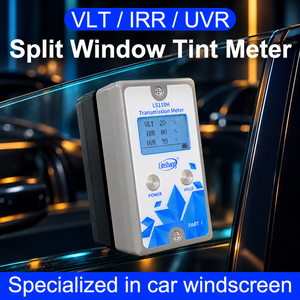 Testeur de transmission de film solaire haute précision LS110H avec conception magnétique séparable pour la mesure UV IR VLT des pare-brise de voiture - Product Image 2