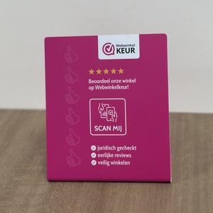 Tarjeta de visita RFID impresa con código QR personalizado impermeable Google Review Nfc Digital Menu Table Display Sign Stand - Product Image 1