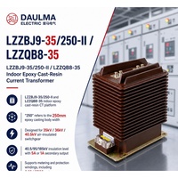 Transformateur de courant LZZBJ9-35/250-II / LZZQB8-35 35kV 40.5/95/185kV 0.2S/5P20
