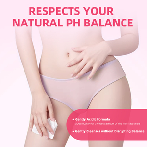 Private Label Individual Ph Equilibrado Vaginal Higiene feminina Área íntima Toalhetes - Product Image 2