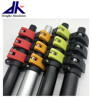 Perche télescopique polyvalente en aluminium personnalisée avec Flip Lock Pro