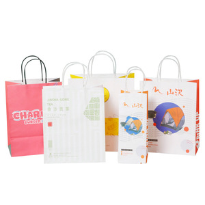 Sacs fourre-tout personnalisés Shunyuan en papier kraft pour l'emballage de vêtements en gros - Product Image 2