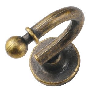 <b>Wall</b> <b>Hook</b> Single Hole Antique Bronze Cast Iron Round Shape For Clothes Behind Doors On <b>Walls</b> - Product Image 5