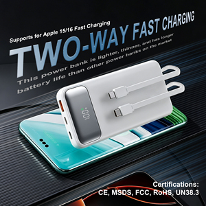 Vente en gros de chargeurs portables 20000mah, chargeur de téléphone 10000mah, batterie externe pour iPhone 10000 20000 Mah - Product Image 5