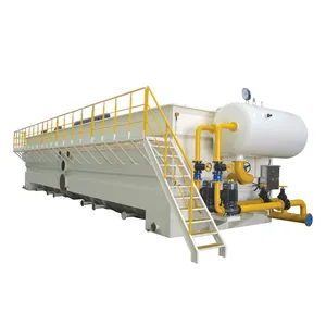 Recycle Flow Daf Sedimentation Dissolved Air Flotation Machine For Beer Yeast Industry Wastewater