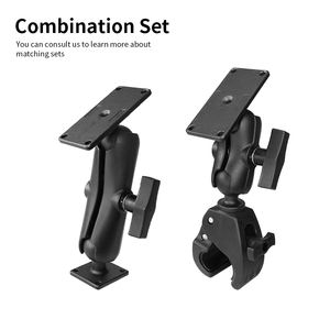 VINmounts 1.5-inch ball head with 4-hole square base 38*89mm, aluminium alloy base, compatible with C-size <b>dual</b> socket arm - Product Image 4