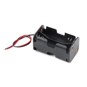 AA电池座双面弹簧塑料AA电池盒背对背带线4/6/8插槽AA电池盒6V/9V/12V - Product Image 2