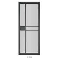 Haute qualité personnalisé MDF porte de chambre en bois 100% étanche WPC moderne salle de bain porte Surface finie haute valeur de décoration