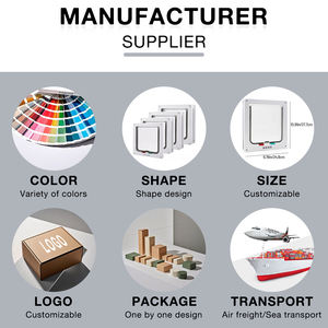 Porte <span class=keywords><strong>per</strong></span> Animali Domestici Personalizzate ODM OEM con Apertura Automatica <span class=keywords><strong>a</strong></span> 4 Vie, Kit <span class=keywords><strong>per</strong></span> Porte <span class=keywords><strong>per</strong></span> <span class=keywords><strong>Gatti</strong></span> da Interno ed Esterno con Chiusura, Montaggio <span class=keywords><strong>a</strong></span> Parete - Product Image 4
