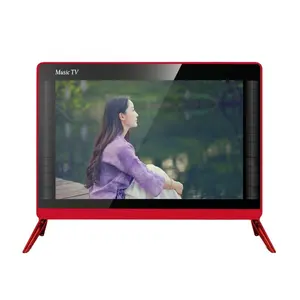 17 19 inch window android tv black 2k flat screen A+Grade panel mini tv 17 inch